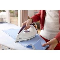 ราคา Philips เตารีด แห้ง 1200 วัตต์ รุ่น GC160/22 Dry Iron แผ่นความร้อน DynaGlide กันรอย เตารีดฟิลลิปส์ รับประกันศูนย์ 2 ปี (7292640057)