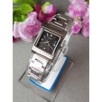 ราคา นาฬิกา Casio Standard สำหรับผู้หญิง รุ่น LTP-1237D-1A2 สายแสตสเลส หน้าปัดดำ - ของแท้ รับประกันสินค้า 1ปี (1271968904)