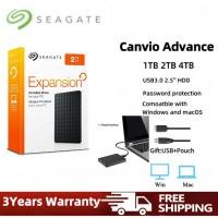 ราคา Seagate 1TB/2TB/4TB One Touch with Password 2.5" USB 3.0 External Harddisk (26567010324)