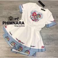 ราคา จั๊มสั้นเจ้าหญิง งานป้าย love is Size S (19363497203)