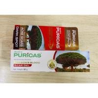 ราคา Puricas Dragon ‘s Blood Scar Gel 20g + Dark Spot 3g (29303619627)