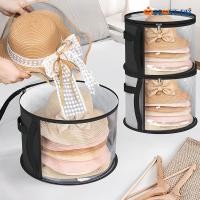 ราคา กระเป๋าเก็บหมวกกันฝุ่นไม่ทอความจุขนาดใหญ่สะดวก - กระเป๋าจัดระเบียบเสื้อผ้าหมวกใสทรงกลมอเนกประสงค์ (27019659747)