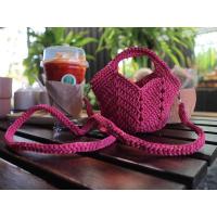 ราคา เชือกร่ม ถุงแกง สีบานเย็น ดิ้นทองพร้อมส่ง (25712641690)