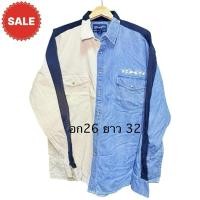 ราคา เสื้อกระดุมมุกวินเทจ Wrangler Size XL Size รอบอก 52" (26721865738)
