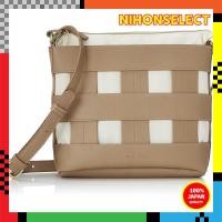 ราคา Legato Largo Women's Crossbody Shoulder Bag Lusso LG-D1111 Beige (27828132659)