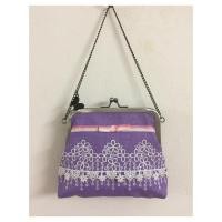 ราคา กระเป๋าถือทรงคลัชสายโซ่สั้นแบรนด์ ANNA SUI (23519348552)