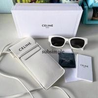 ราคา แว่น celine sunglasses monochrome สีขาว แว่นกันแดด (18934917069)