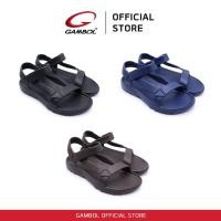 ราคา GAMBOL แกมโบล รองเท้าแตะรัดส้นชาย รุ่น GM45057 Size 40-44 (26674201185)