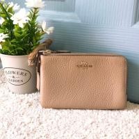 ราคา Coach 6649 Double Corner Zip Wristlet กระเป๋าคล้องมือ