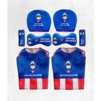 ราคา ชุดหุ้มเบาะรถยนต์#set8ชิ้น#กัปตันอเมริกา#พร้อมส่ง (10109279769)