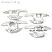 ราคา สปอตสินค้าVIOS วีออส ปี2007-2012 เบ้ารองมือและครอบมือจับประตู สีโครเมี่ยม (14436836179)