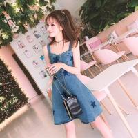 ราคา เดรสกระโปรงยีนส์ลายดาว (1443568469)