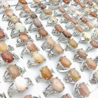 ราคา 10ชิ้นแหวนสารพันสําหรับผู้หญิงหินธรรมชาติชุบเงินแฟชั่นเครื่องประดับพรรค (17599616100)