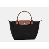 ราคา LONGCHAMP LE PLIAGE ORIGINAL S HANDBAG Black - Recycled Canvas (28414212424)