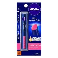 ราคา NIVEA Rich Care & Color Lip Camellia Pink Lip Cream 2g (25430498976)