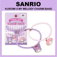 ราคา [SANRIO] Kuromi X MY MELODY CHARM BAND (ยางมัดผม) (29203810537)