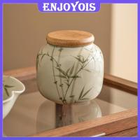 ราคา ระปุกเก็บชา กระปุกใส่ชา โถพลูเซรามิ กระปุกเก็บผง สำหรับบรรจุผงมัทฉะ ที่เก็บชา Handmade Matcha Box กระปุกเซรามิก Pu'er (29426941456)