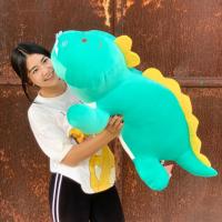 ราคา ตุ๊กตาไดโนเสาร์ ก๊องนอน ขนาด 100 ซม. สีเขียว/ชมพู/ม่วง ตัวนุ่มๆ น่ารักน่ากอด ตัวใหญ่ พร้อมส่ง (9813714531)
