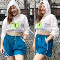 ราคา SIRIMA CLOSET กางเกงขาสั้นไซส์ใหญ่พิเศษ (เอว 26-50”) ผ้ามอสเครป สะโพก52” (5239147248)