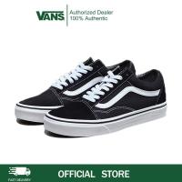 ราคา (การจัดส่งที่รวดเร็ว) การันตีของแท้ 100% VANS Old Skool (Classic) - Black รองเท้า แวนส์ โอวสคูล ได้ทั้งชายและหญิง (24739489593)