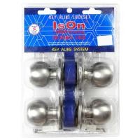 ราคา ลูกบิดทั่วไป ISON KA 8012SS2 หัวกลม SS P2 ISON KA 8012 SS/2 SS ENTRANCE KNOB (3871322320)
