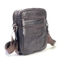 ราคา Chinatown Leather กระเป๋าสะพายหนังแท้ ซิปคู่ตั้ง (930967432)