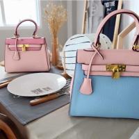 ราคา Kelly25 สีฟ้าพาสเทล สวยมาก (522137004)