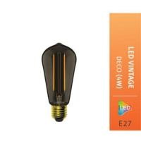 ราคา LAMPTAN หลอดไฟ วินเทจ เดคโค่ แลมป์ตั้น LED VINTAGE DECO 4W E27 2700K (21786281490)