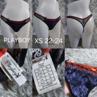 ราคา #กางเกงใน#กางเกงชั้นในผู้หญิง จีสตริง#PLAYBOY เอว 21-24" (29929516240)