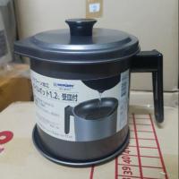 ราคา หม้อกรองน้ำมัน น้ำมันพืช น้ำมันหมู ที่ทอดแล้ว ขนาด 1.2 ลิตร BC-11-1GB (1681262112)