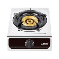 ราคา ZAGIO เตาแก๊สสเตนเลสตั้งโต๊ะ 1 หัวแก๊ส รุ่น GY-31-18 ขนาด 30 ซม. สเตนเลส (22111101744)