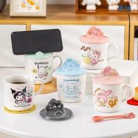 ราคา แก้วเซรามิค ลายการ์ตูน Hello Kitty Kuromi Sanrio ขนาด 400 มล. เหมาะกับเป็นของขวัญ สําหรับเด็กผู้หญิง (25316240849)