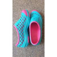 ราคา รองเท้าคัชชูยาง ผ้าใบยาง รองเท้าหุ้มส้น (มือ2) (20389423137)