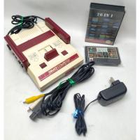 ราคา Famicom แท้ Japan ระบบ AV SFC ชุดไฟไทยพร้อมเล่น สายAV ถอดแยกได้ จอยไมค์ดัง พร้อมเกม ระดับตำนาน 76 in 1 ระบบ Menu สวยงาม (17364780278)