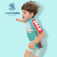 ราคา VODA BEBA ชุดว่ายน้ำเด็ก บอดี้สูทขาสั้นแขนสั้น ชุดว่ายน้ำปรับอุณหภูมิ บอดี้สูท แขนสั้น-ขาสั้น (24850899851)