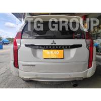 ราคา คิ้วฝาท้ายมีไฟ PAJERO SPORT สำหรับรถปี 2015 2020 2023 ดำเงา/ชุบโครเมียม *พร้อมส่งจากไทย* (16031786197)