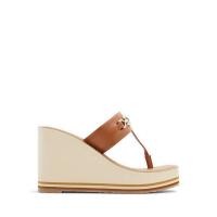 ราคา ALDO รุ่น Ibaraki รองเท้าแตะส้นตึกผู้หญิง - สี Medium Brown (28951626491)