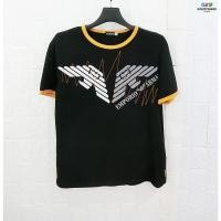 ราคา ARMANI แท้ อก42 เสื้อยืดคอกลมแขนสั้นสปอตสุดเท่ห์ (24834152202)