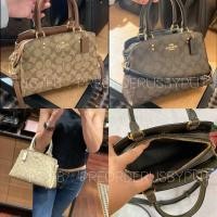 ราคา (ผ่อน0%)10เดือนกดเลยถังเล็ก/ใหญ่COACH LILLIE CARRYALL แท้100% (6739360877)