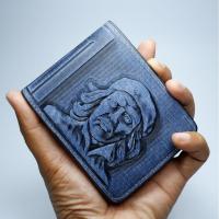ราคา กระเป๋าสตางค์ผู้ชาย BOMSHI ไซส์เล็ก (ลายเช) (8901317666)