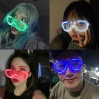 ราคา แว่นตา led เรืองแสง สไตล์ฮิปฮอป แฟชั่นสําหรับเพื่อน งานเลี้ยงวันเกิด (18426141916)