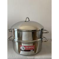 ราคา Zebra ชุดซึ้งนึ่ง 2 ชั้น Cheffy II สแตนเลส ตราหัวม้าลาย ขนาด 30 ซม. (3201383889)