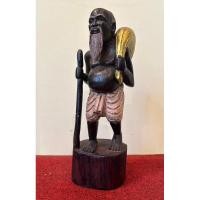 ราคา ชูชกบันดาลทรัพย์ C4 ชูชกไม้แกะ สูง 34.5 ซม. (27408721428)