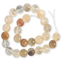 ราคา ลูกปัดหินแท้ เม็ดกลม (Round) หินไหมทอง (Rutilated Quartz) 15 mm - (LZ-0407 สีน้ำตาลอ่อน) (7154116292)