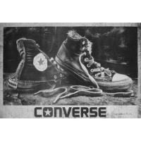 ราคา โปสเตอร์ รองเท้า คอนเวิร์ส Converse โปสเตอร์คอนเวิร์ส โปสเตอร์ติดผนัง โปสเตอร์สวยๆ ภาพติดผนังสวยๆ poster ส่งEMSด่วนให้คะ (6695585543)