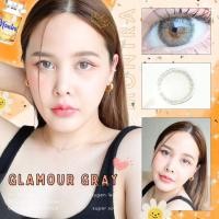 ราคา คอนแทคเลนส์❤️ขนาดบิ๊กอาย❤️ Glamour (Montra) สี : Brown / Gray (25529994288)