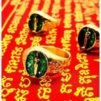 ราคา แหวนไอ้ไข่ เด็กวัดเจดีย์ งานลงยาสีเขียว ไอไข่วัดเจดีย์ ไอ้ไข่ของแท้ จ.นครศรีธรรมราช ขอไหว้ได้รับ ค้าขายดี มั่งคั่ง (7456034950)