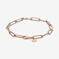 ราคา (ของแท้100%) Pandora Link Chain & Stones Bracelet rose สร้อยข้อมือโซ่ สีโรส /พร้อมกล่องถุง (26718577124)