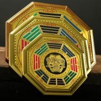 ราคา กระจก เสือคาบดาบ กระจก 8 เหลี่ยม ยันต์แปดทิศ แปดเหลี่ยม สิงห์คาบดาบ เสริมดวง แก้ฮวงจุ้ย สะท้อนพลังด้านลบ แก้เคล็ด (26554136033)