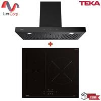 ราคา (Teka) เครื่องดูดควัน รุ่น LDH 90 TC BLACK + เตาไฟฟ้า Induction Flex Zone รุ่น IBF 63210 SSS BK (25132609168)